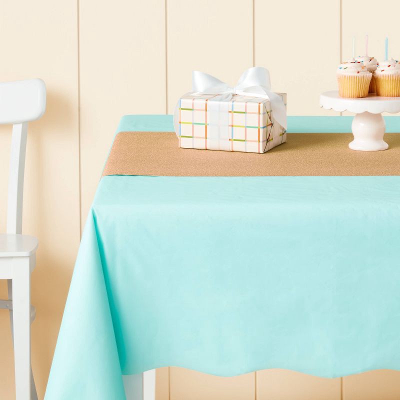 slide 2 of 3, 96"x30" Grid Pattern Wrapping Paper Colorful - Spritz™, 20 sq ft