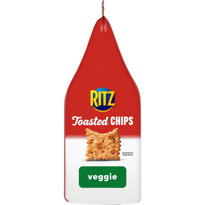slide 14 of 14, RITZ Toasted Chips Veggie Crackers Party Snacks - 8.1oz, 8.1 oz