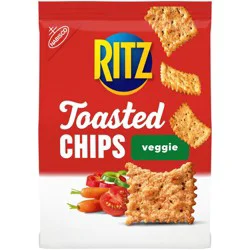 RITZ Toasted Chips Veggie Crackers Party Snacks - 8.1oz