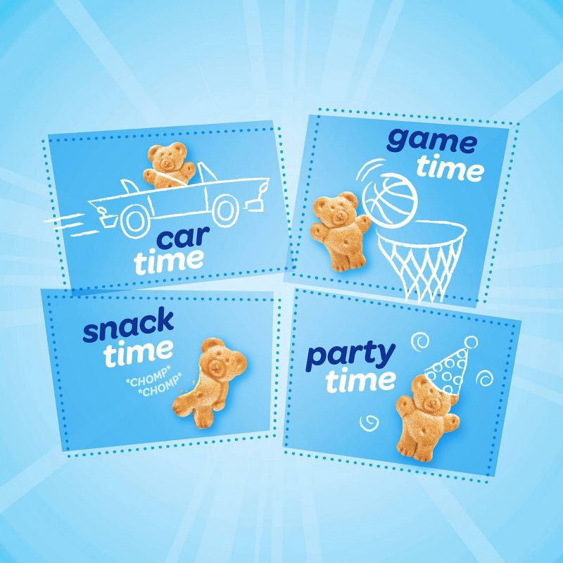 slide 10 of 16, Teddy Grahams Honey Kids' Snack Packs - 10oz/10ct, 10 ct; 10 oz