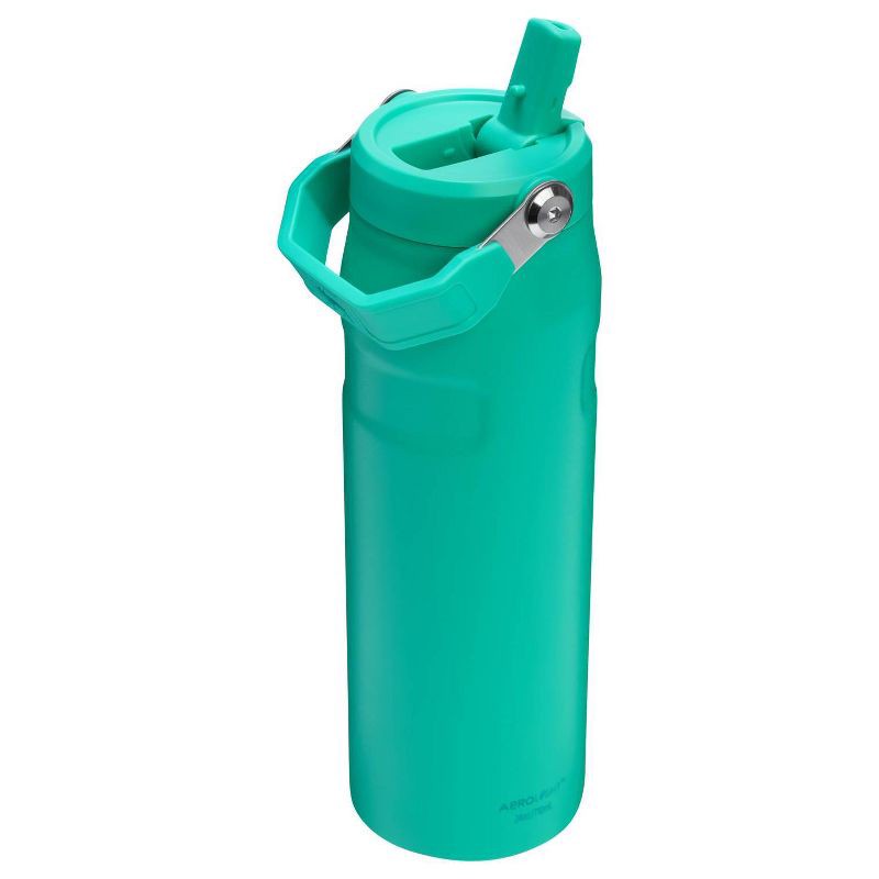 slide 2 of 4, Stanley 24oz IceFlow Aerolight Water Bottle with Flip Straw 2.0 - Green, 24 oz