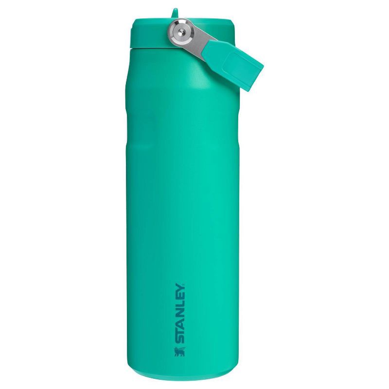 slide 1 of 4, Stanley 24oz IceFlow Aerolight Water Bottle with Flip Straw 2.0 - Green, 24 oz