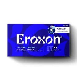 Eroxon Erectile Dysfunction Fast Acting Gel - 4ct
