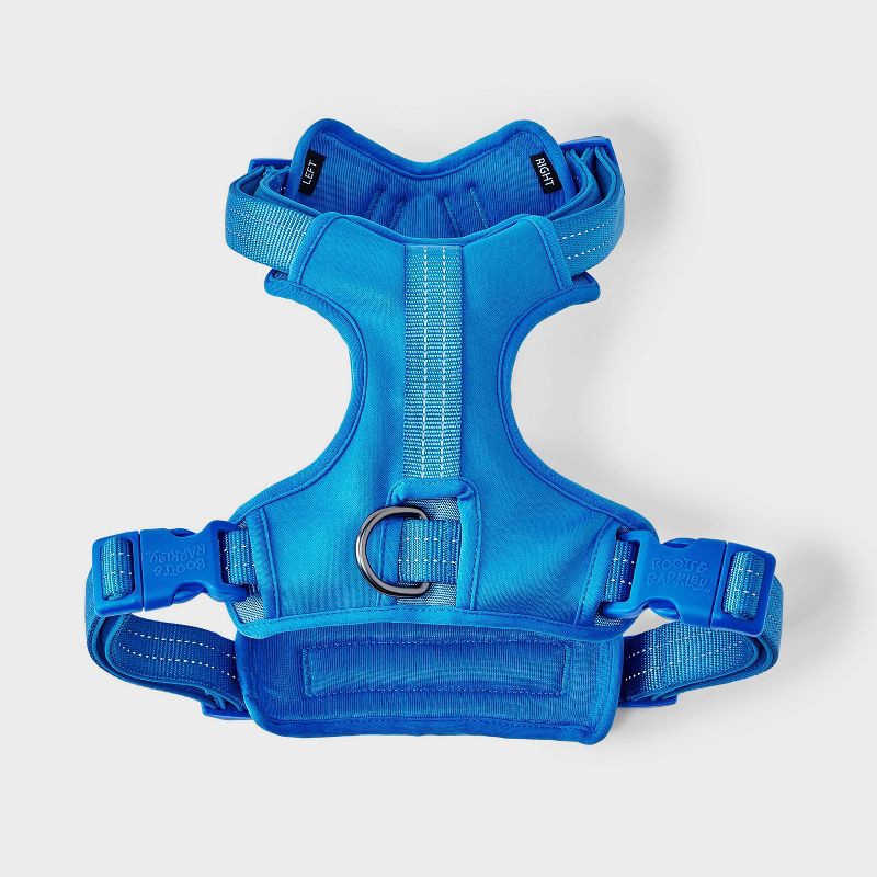 slide 2 of 3, Reflective, Adjustable and Reinforced Stitching Comfort Dog Harness - XL - Blue - Boots & Barkley™, 1 ct