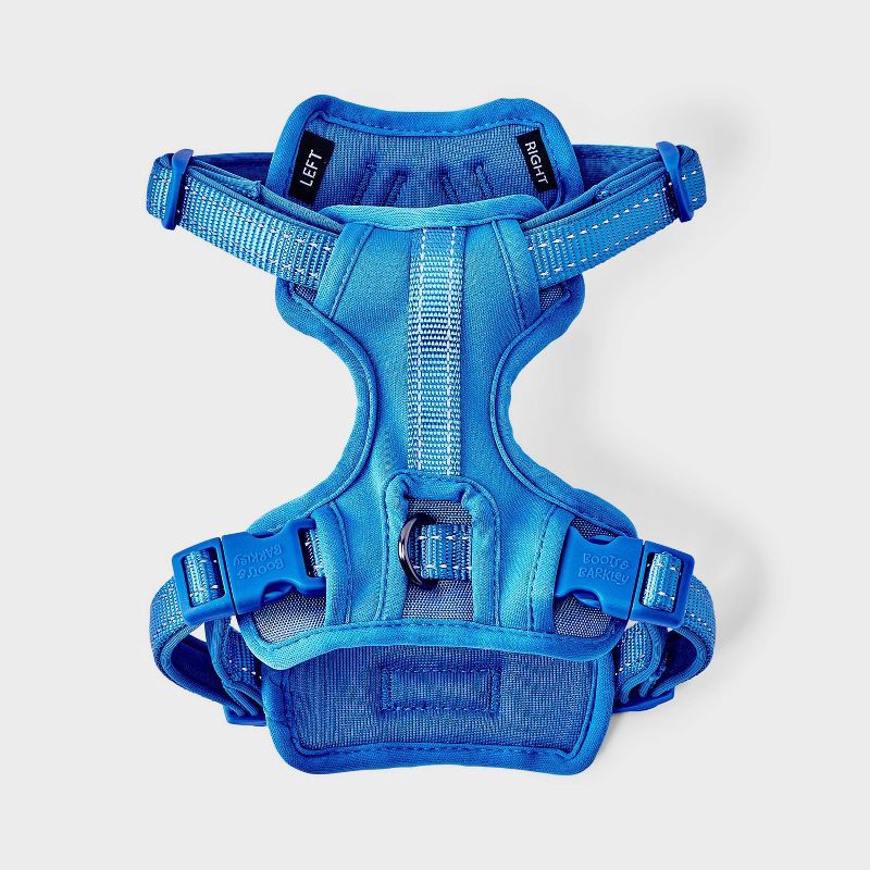 slide 2 of 3, Reflective, Adjustable and Reinforced Stitching Comfort Dog Harness - S - Blue - Boots & Barkley™, 1 ct