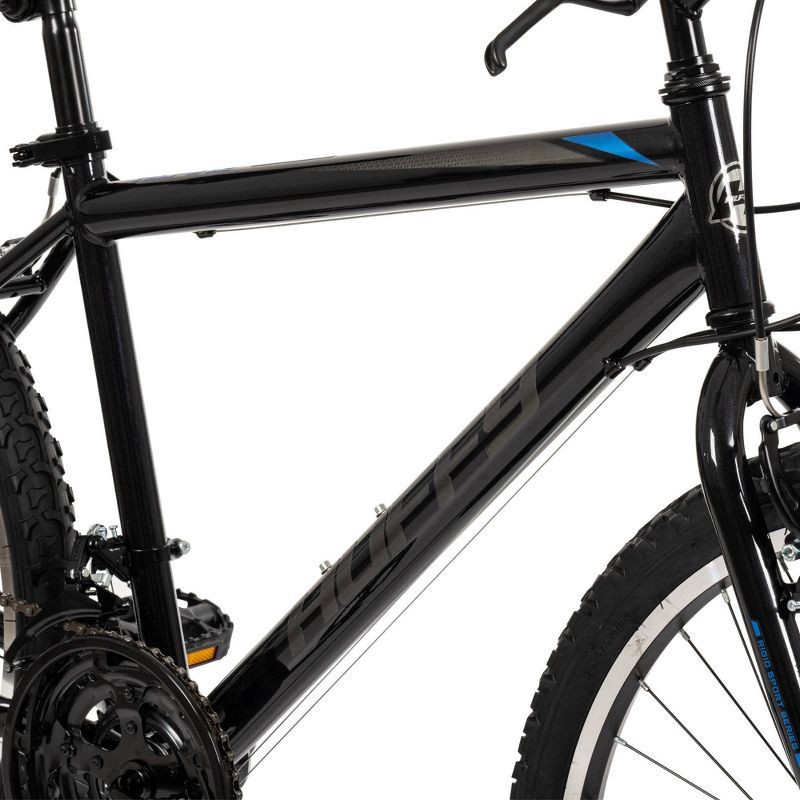 slide 4 of 13, Huffy Alpine Mountain Bike - 26” Wheels - 15 Speeds - Black, 1 ct