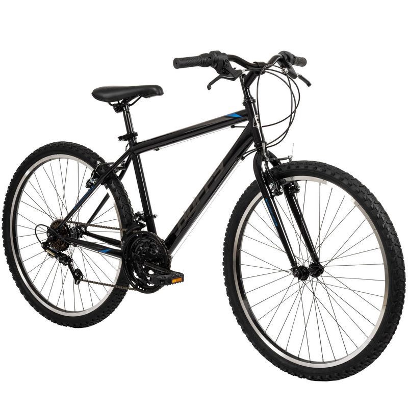 slide 9 of 13, Huffy Alpine Mountain Bike - 26” Wheels - 15 Speeds - Black, 1 ct