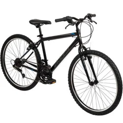 Huffy Alpine Mountain Bike - 26” Wheels - 15 Speeds - Black