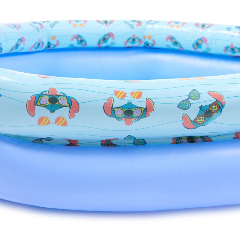 slide 3 of 4, Disney Stitch Pool: Inflatable PVC Float for Ages 3+, 1 ct
