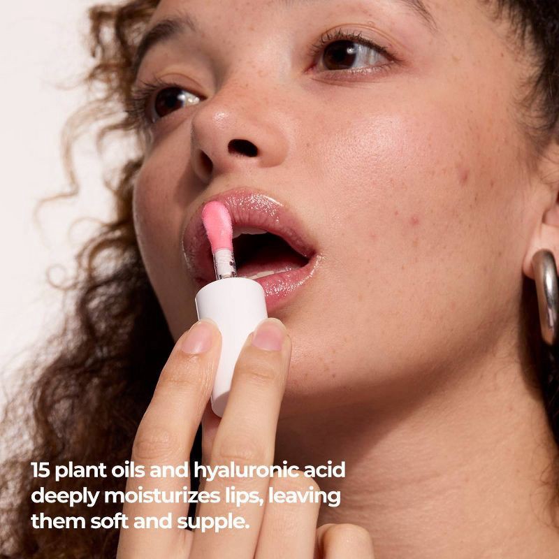 slide 9 of 9, Vitamasques Glow Lip Oil - Strawberry Glaze, 1 ct