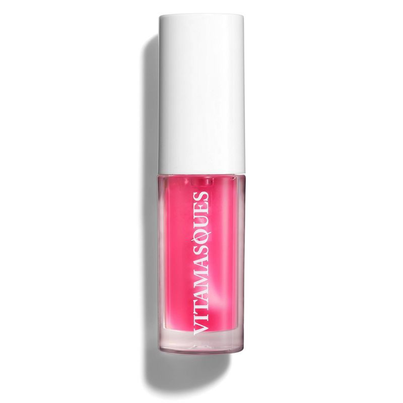 slide 1 of 9, Vitamasques Glow Lip Oil - Strawberry Glaze, 1 ct