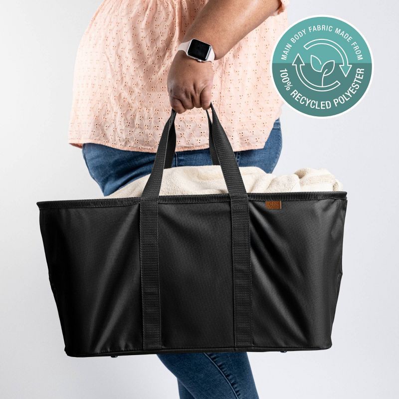 slide 8 of 10, CleverMade Laundry Tote Luxe, 1 ct