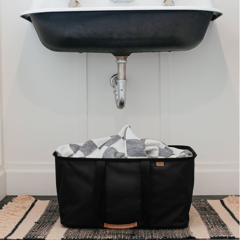slide 9 of 10, CleverMade Laundry Tote Luxe, 1 ct