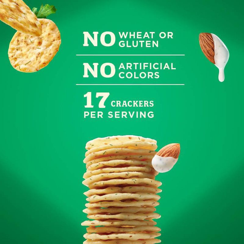 slide 5 of 5, Blue Diamond Almonds Nut Thins Cookie Country Ranch - 4.25oz, 4.25 oz