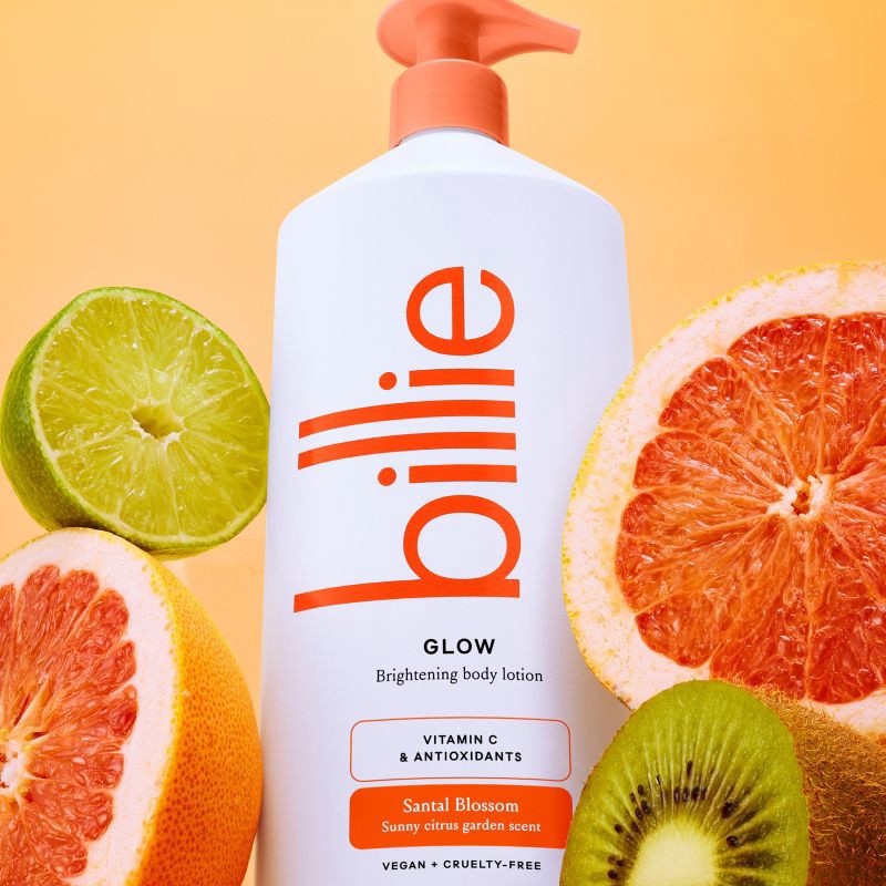 slide 4 of 10, Billie Body Lotion - Glow - 18 fl oz, 18 fl oz