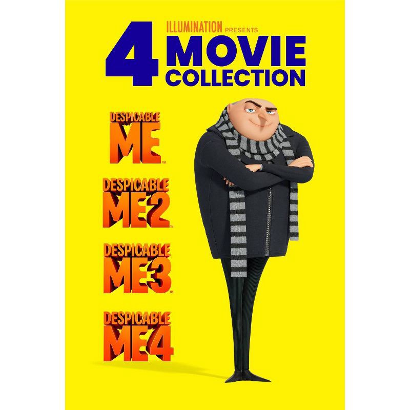 slide 1 of 1, Universal Home Video Despicable Me 4-Movie Collection (DVD), 1 ct