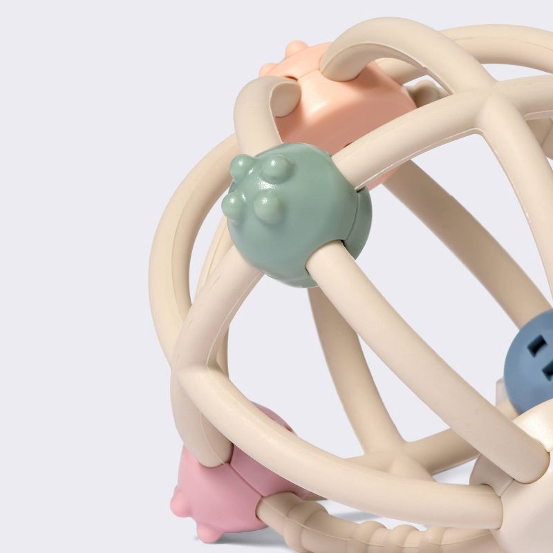 slide 3 of 3, Silicone Ball Baby Toy - Cloud Island™, 1 ct