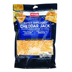 Weis Quality Cheddar Jack  Shredded Cheese
