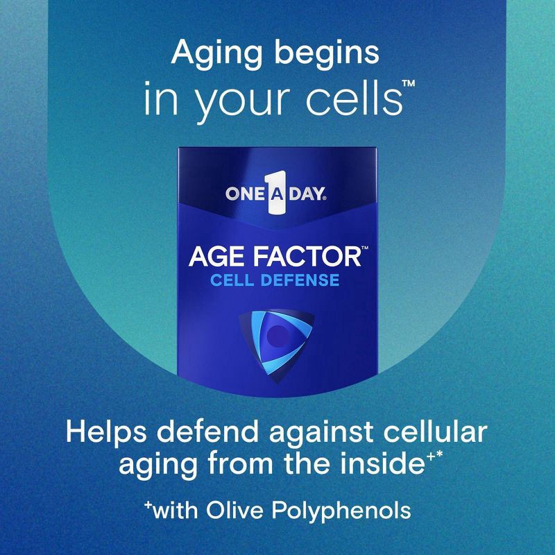 slide 2 of 8, One A Day Age Factor Cell Defense Supplements – 30ct, 30 ct