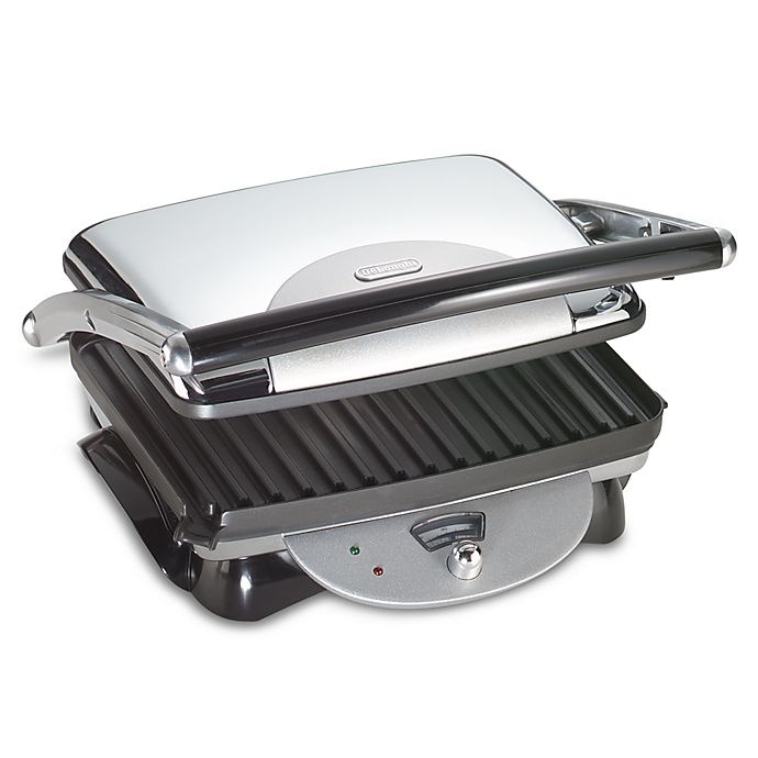 slide 1 of 2, De'Longhi Retro Panini Grill, 1 ct