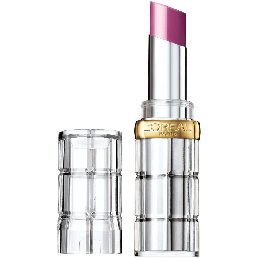 slide 2 of 2, L'Oréal Paris Colour Riche Shine Lipstick Gleaming Plum, 0.1 oz