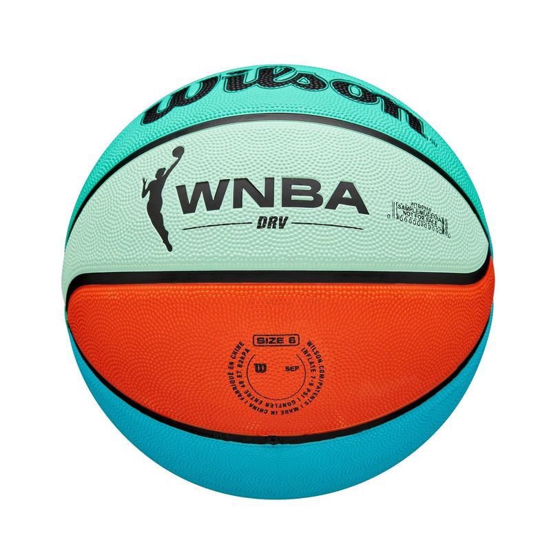 slide 2 of 2, Wilson Size 6 NBA DRV Bright Basketball - Blue/Orange, 1 ct