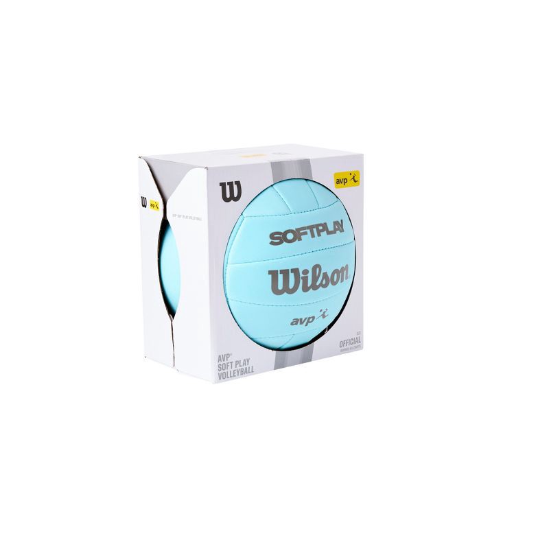 slide 7 of 8, Wilson AVP Soft Play Volleyball - Blue, 1 ct