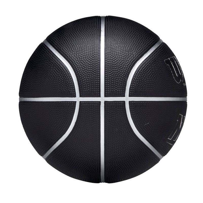 slide 3 of 3, Wilson Size 7 NCAA Icon Basketball - Black: Indoor & Outdoor Use, Age 12+, 1 ct
