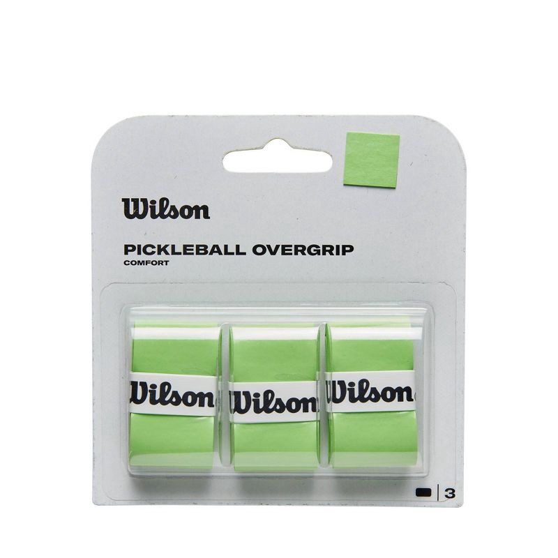 slide 1 of 3, Wilson PB Overgrip - Green, 1 ct