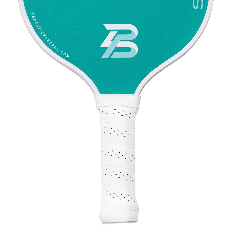 slide 12 of 15, PBPRO Signature Carbon Fiber Pickleball Paddle - Mint Green: Traditional Frame, 8 oz, 8 oz