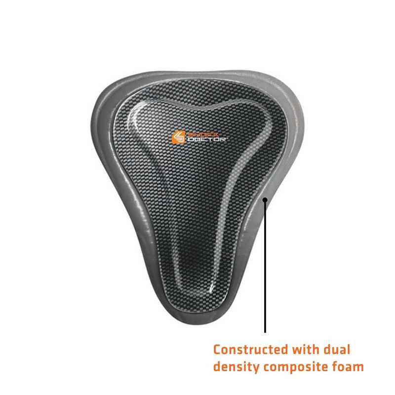 slide 3 of 4, Shock Doctor Sport Pelvic Protector - M: Foam Protective Pads for Athletic Safety, 1 ct