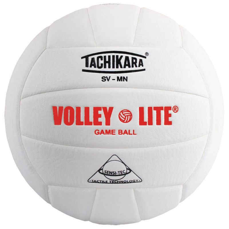 slide 1 of 1, Tachikara SVMN Sensi Tec Microfiber Composite Volleyball - White, 1 ct