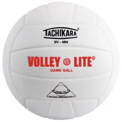 Tachikara SVMN Sensi Tec Microfiber Composite Volleyball - White