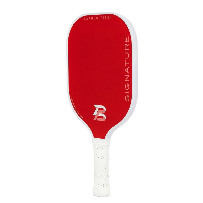 slide 13 of 14, PBPRO Signature Carbon Fiber Watermelon Pickleball Paddle: Polypropylene Core, 4-1/4" Grip, 1 ct