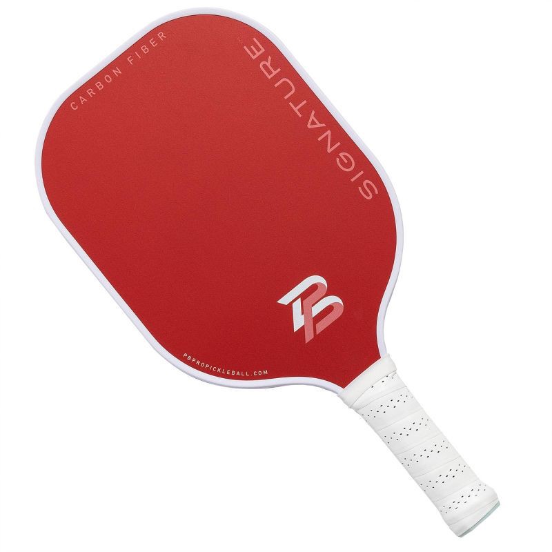 slide 7 of 14, PBPRO Signature Carbon Fiber Watermelon Pickleball Paddle: Polypropylene Core, 4-1/4" Grip, 1 ct