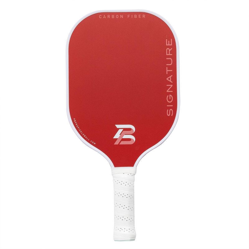 slide 8 of 14, PBPRO Signature Carbon Fiber Watermelon Pickleball Paddle: Polypropylene Core, 4-1/4" Grip, 1 ct