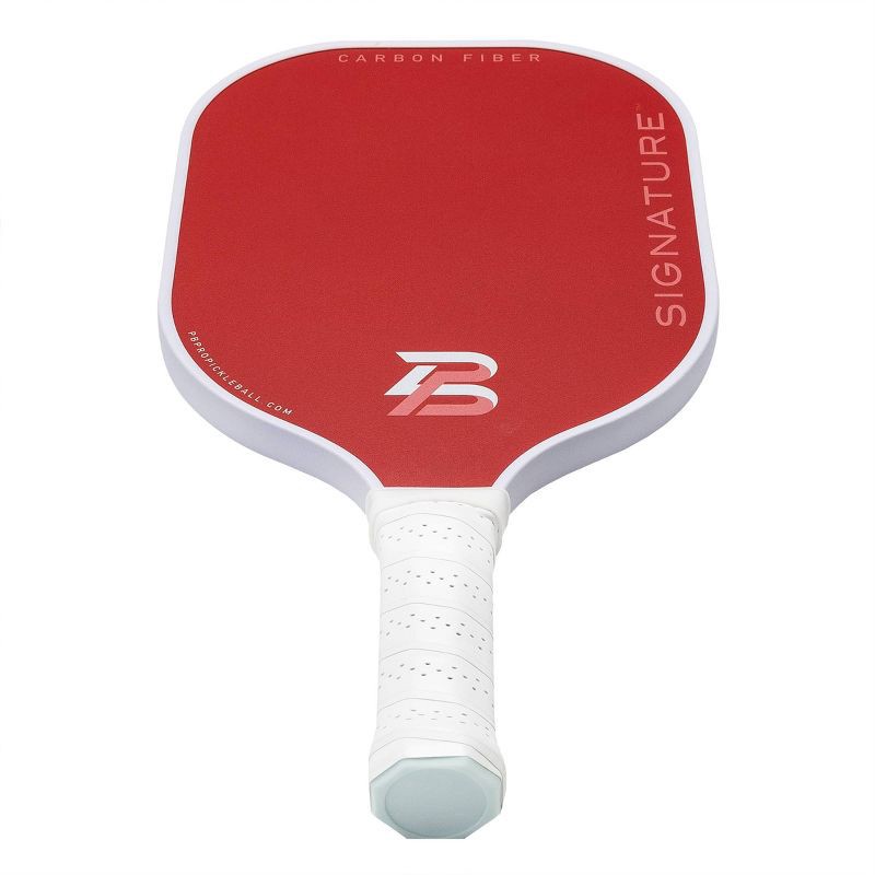 slide 10 of 14, PBPRO Signature Carbon Fiber Watermelon Pickleball Paddle: Polypropylene Core, 4-1/4" Grip, 1 ct