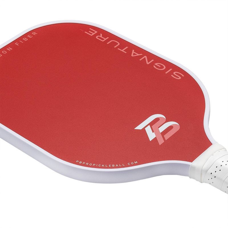 slide 11 of 14, PBPRO Signature Carbon Fiber Watermelon Pickleball Paddle: Polypropylene Core, 4-1/4" Grip, 1 ct