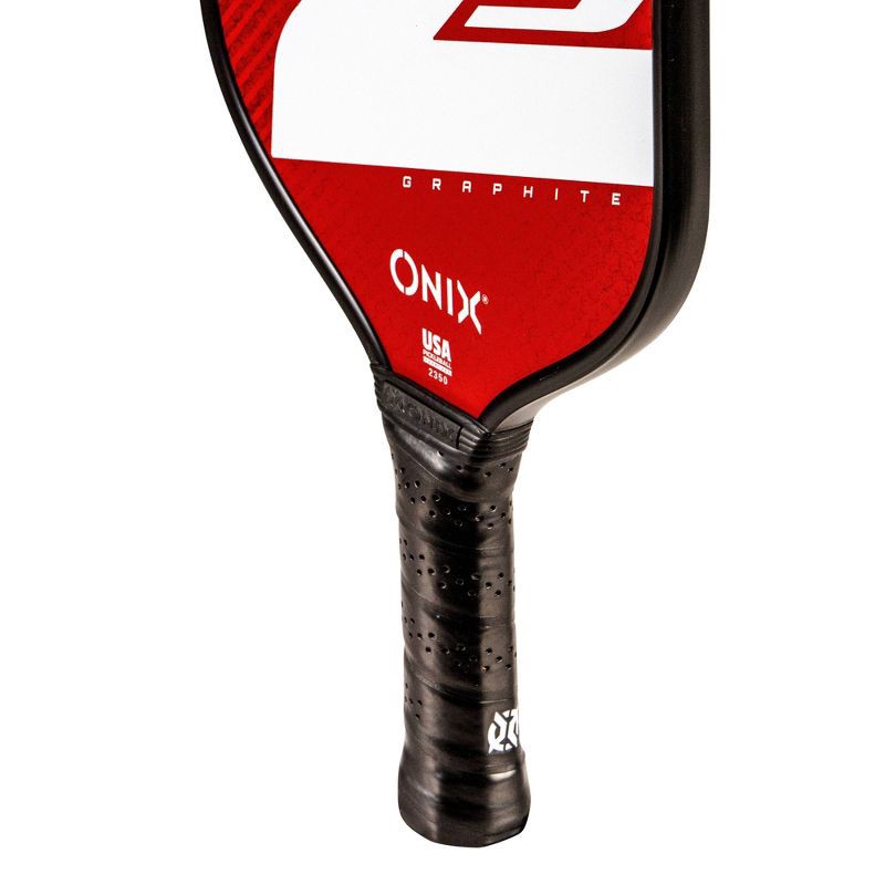 slide 2 of 8, Onix 15.5'' Z5 Wide Body Pickleball Paddle - Red: Stiff Graphite Racquet, 8.125" Head, 1 ct