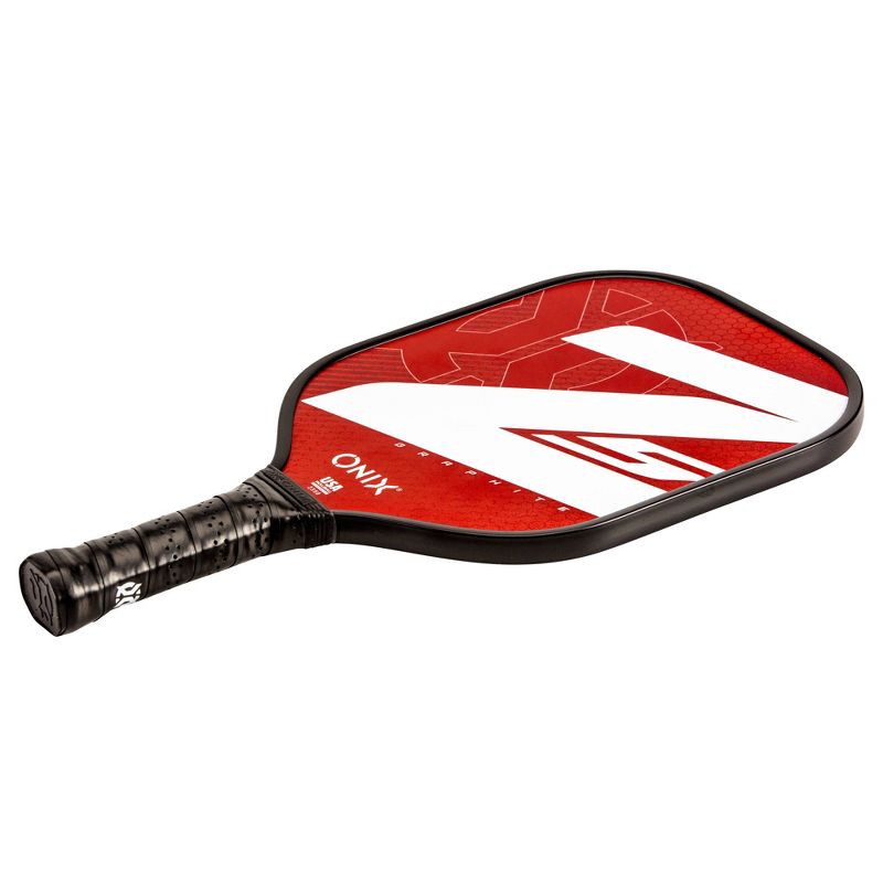 slide 5 of 8, Onix 15.5'' Z5 Wide Body Pickleball Paddle - Red: Stiff Graphite Racquet, 8.125" Head, 1 ct