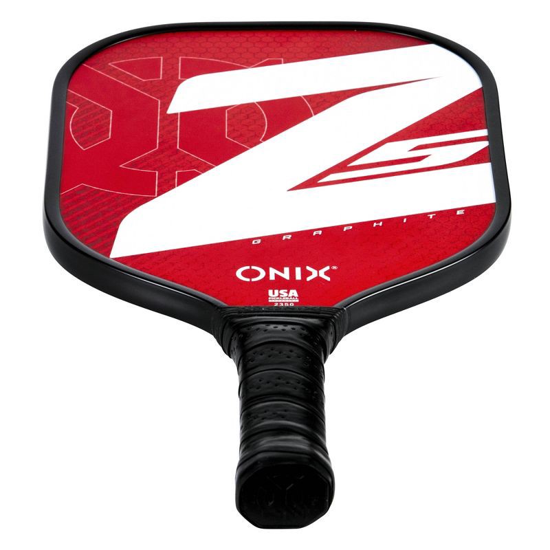 slide 7 of 8, Onix 15.5'' Z5 Wide Body Pickleball Paddle - Red: Stiff Graphite Racquet, 8.125" Head, 1 ct