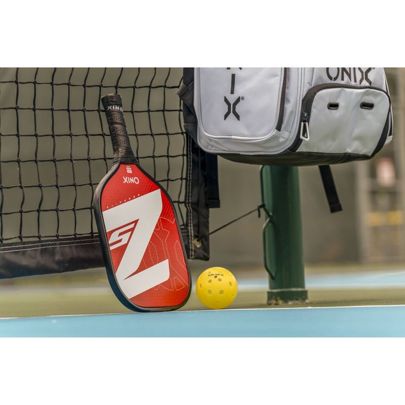 slide 8 of 8, Onix 15.5'' Z5 Wide Body Pickleball Paddle - Red: Stiff Graphite Racquet, 8.125" Head, 1 ct