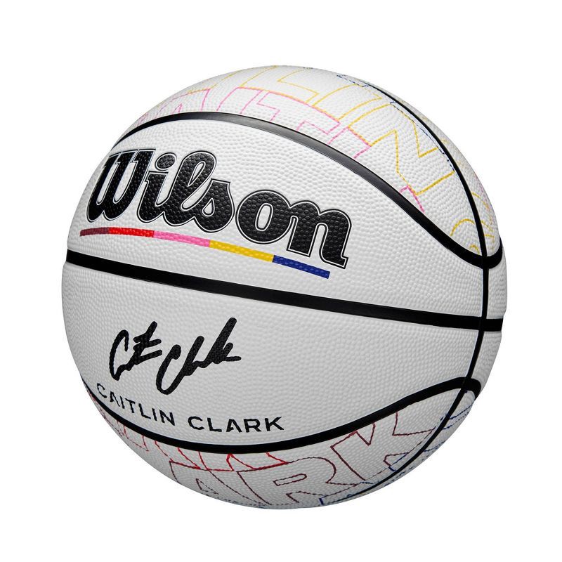 slide 3 of 7, Wilson Caitlin Clark Journey 28.5' Basketball Series - Mark your Mark: Composite Shell, 1 ct