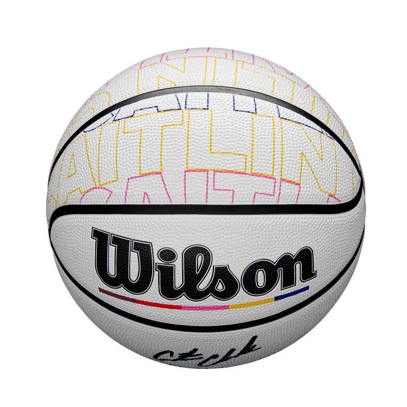 slide 5 of 7, Wilson Caitlin Clark Journey 28.5' Basketball Series - Mark your Mark: Composite Shell, 1 ct