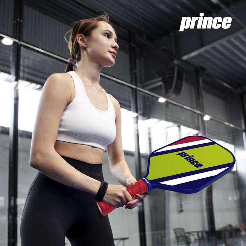 slide 7 of 8, Prince Sports Recreational Series Paddles - Retro Red/Green/Blue, 1 ct