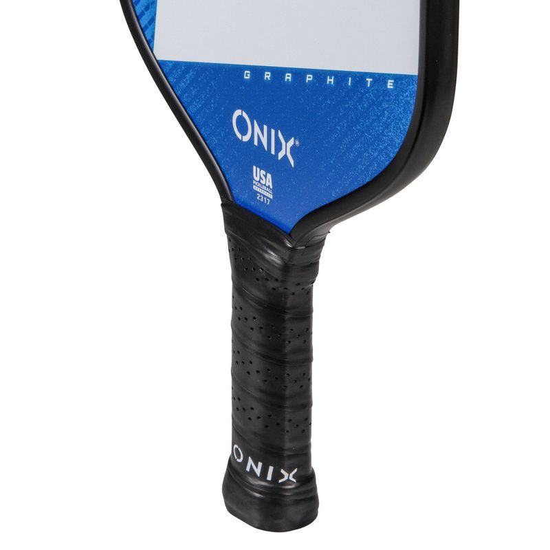 slide 2 of 8, Onix 15.5" Z5 Wide Body Pickleball Paddle - Blue: Graphite, Stiff Flex, 8.2 oz, 8.2 oz