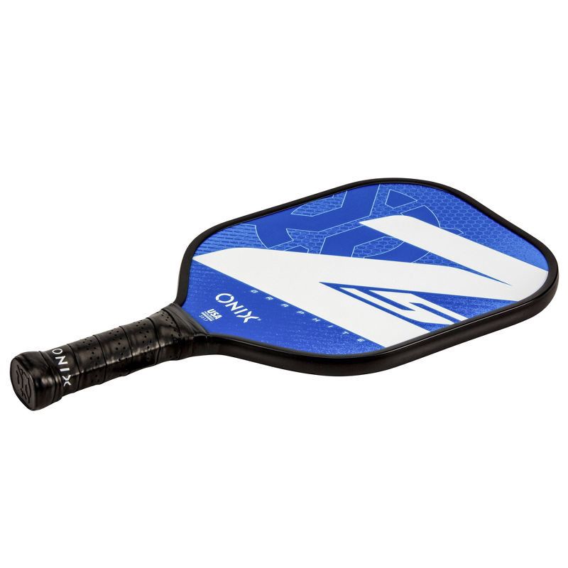 slide 5 of 8, Onix 15.5" Z5 Wide Body Pickleball Paddle - Blue: Graphite, Stiff Flex, 8.2 oz, 8.2 oz