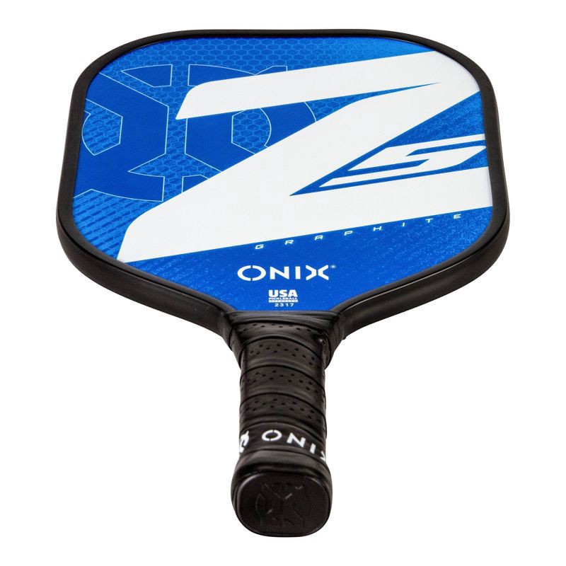 slide 7 of 8, Onix 15.5" Z5 Wide Body Pickleball Paddle - Blue: Graphite, Stiff Flex, 8.2 oz, 8.2 oz