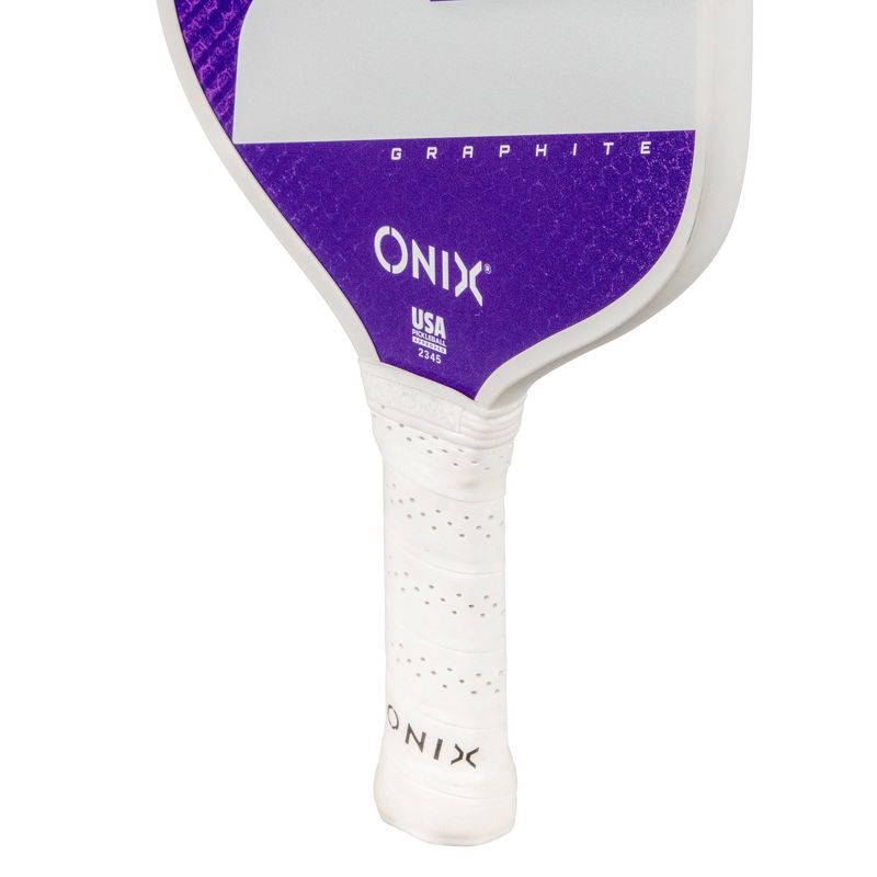 slide 2 of 8, Onix 15.5'' Z5 Wide Body Pickleball Paddle - Purple: Graphite, 8.2 oz, 4" Grip, 8.2 oz