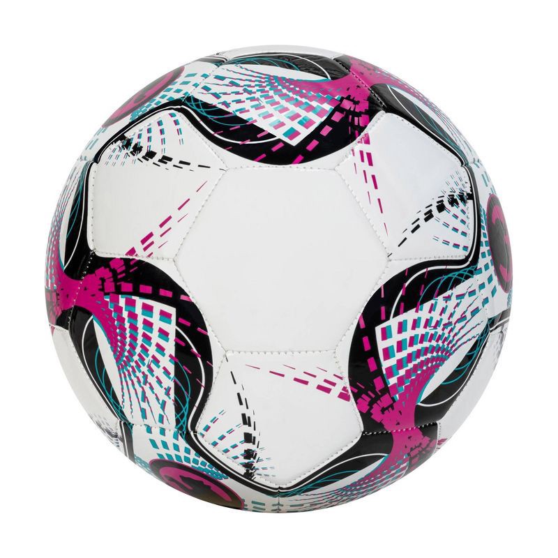 slide 3 of 4, ProCat by Puma Ether Size 5 Soccer Ball - Purple/Teal/Black, 1 ct